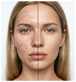 Before/After Acne